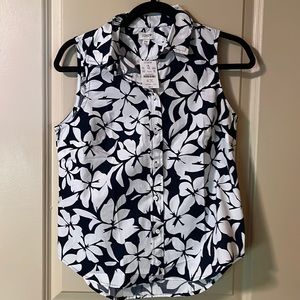 JCrew Button Up Tank